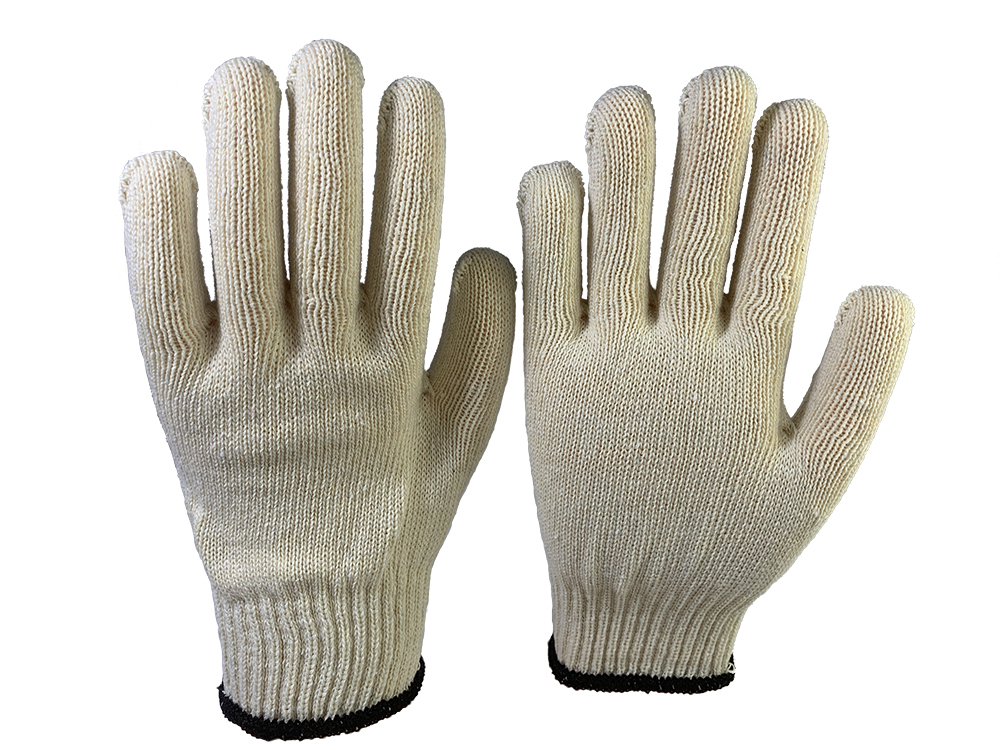 10G cotton knitted glove